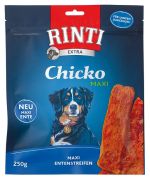 Rinti Extra Chicko Maxi pīles strēmeles 250 g Rinti Extra Chicko Maxi pīles strēmeles 250 g
