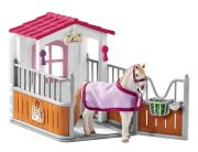 Schleich Pferdebox mit Lusitano ķēve (42368) Schleich Pferdebox mit Lusitano ķēve (42368)