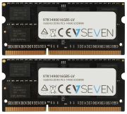 V7 DDR3-1866 16GB SO-DIMM Klēpjdatora Atmiņas Komplekts (V7K1490016GBS-LV) V7 DDR3-1866 16GB SO-DIMM Klēpjdatora Atmiņas Komplekts (V7K1490016GBS-LV)