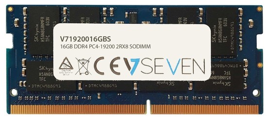 V7 DDR4-2400 16GB SO-DIMM Klēpjdatora Atmiņa (V71920016GBS) V7 DDR4-2400 16GB SO-DIMM Klēpjdatora Atmiņa (V71920016GBS)