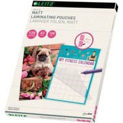 Leitz iLAM matētas laminēšanas plēves A3 125 mikroni Leitz iLAM matētas laminēšanas plēves A3 125 mikroni