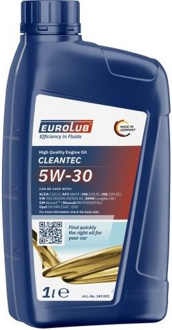 Eurolub Cleantec 5W-30 1 l Eurolub Cleantec 5W-30 1 l