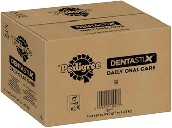 Pedigree Snacks DentaStix MP lieliem suņiem 4x 1080 g Pedigree Snacks DentaStix MP lieliem suņiem 4x 1080 g