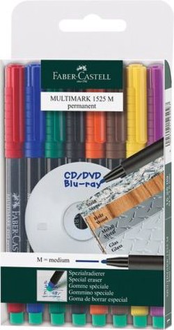 Faber-Castell Multimark permanentais 8er Etui Faber-Castell Multimark permanentais 8er Etui