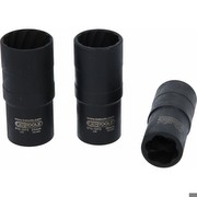 KS TOOLS 1/2" spirāles izskrūvēšanas uzgriežņu komplekts, 3 gab., 17-21mm (913.1270) KS TOOLS 1/2" spirāles izskrūvēšanas uzgriežņu komplekts, 3 gab., 17-21mm (913.1270)