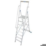 Krause Stabilo pakāpju stāvlēptis ar lielu stāvlaukumu 1x8 (127785) Krause Stabilo pakāpju stāvlēptis ar lielu stāvlaukumu 1x8 (127785)