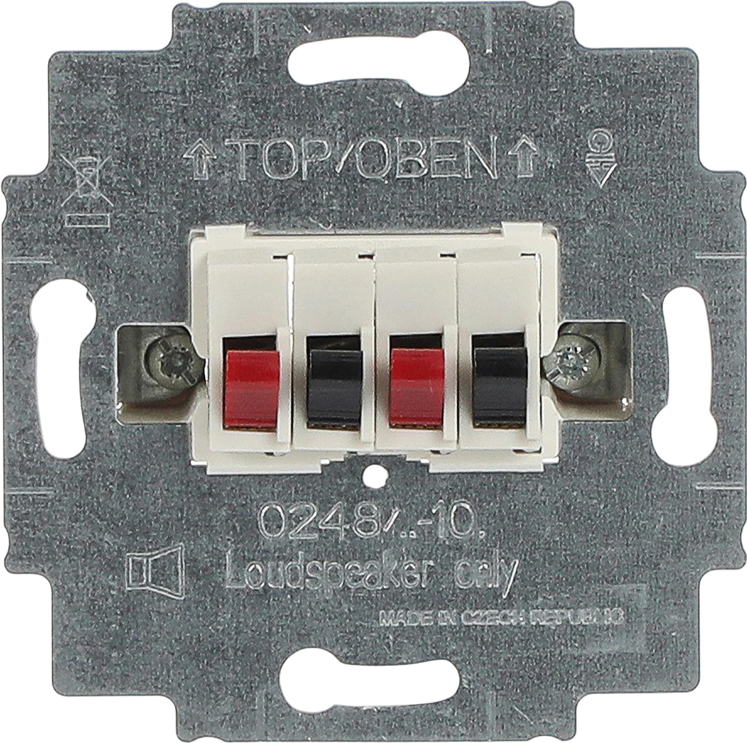 Busch-Jaeger 0248/02-101 stereo skaļruņu pieslēguma kārba