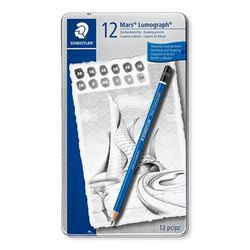 Staedtler Mars Lumograph 100 metāla futrālis Staedtler Mars Lumograph 100 metāla futrālis