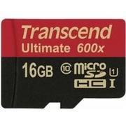Transcend microSDHC Class 10 UHS-I 600x Ultimate 16GB (TS16GUSDHC10U1)