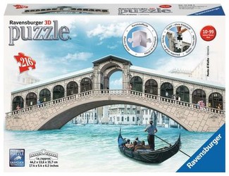 Ravensburger 3D puzle Rialto tilts Ravensburger 3D puzle Rialto tilts
