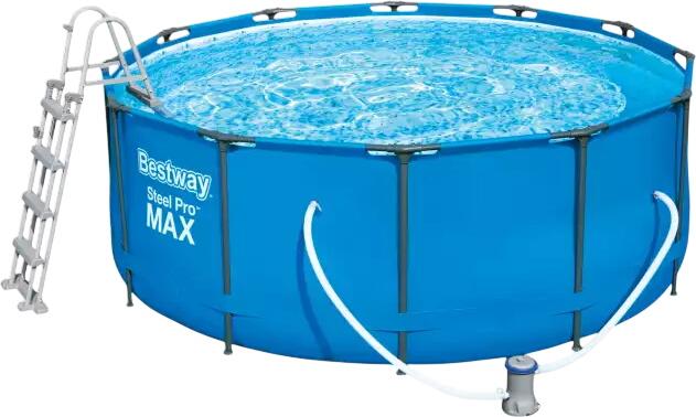 Bestway Steel Pro Frame Baseins 366 x 122 cm Komplektkomplekts Bestway Steel Pro Frame Baseins 366 x 122 cm Komplektkomplekts