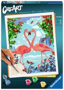Ravensburger Krāsošana pēc skaitļiem Flamingo Love Ravensburger Krāsošana pēc skaitļiem Flamingo Love