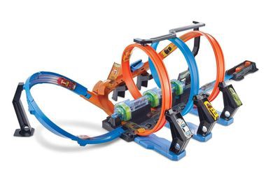 Mattel Hot Wheels Korkenzieher-Crash Trackset Mattel Hot Wheels Korkenzieher-Crash Trackset
