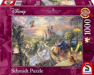 Schmidt Spiele Thomas Kinkade: Disney Skaistule un Briesmonis