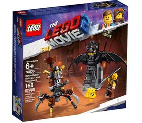 LEGO Movie 2 Gatavs darbībai Betmens un DzelzsBārda (70836) LEGO Movie 2 Gatavs darbībai Betmens un DzelzsBārda (70836)