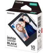 Fujifilm Instax Square Black Frame Filma 1 x 10