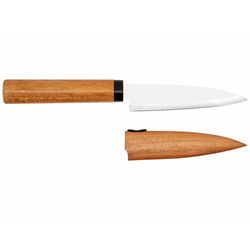 Kai Augļu nazis ar koka maksti 9,5 cm Kai Augļu nazis ar koka maksti 9,5 cm