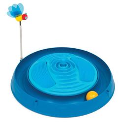 Catit Play 3in1 Circuit Ball rotaļlieta ar kaķumētras masāžas birstēm Catit Play 3in1 Circuit Ball rotaļlieta ar kaķumētras masāžas birstēm