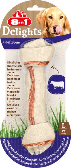 8in1 Delights Beef Kauknochen L 8in1 Delights Beef Kauknochen L