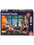 Schmidt Spiele Puzzle uz puzles galda