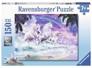 Ravensburger Puzzle XXL Vienradži pludmalē Ravensburger Puzzle XXL Vienradži pludmalē