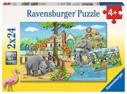 Ravensburger Puzzle Laipni lūdzam zooloģiskajā dārzā Ravensburger Puzzle Laipni lūdzam zooloģiskajā dārzā
