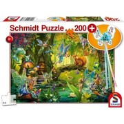 Schmidt Spiele Puzzle Feen mežā ar feju zizli Schmidt Spiele Puzzle Feen mežā ar feju zizli