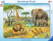 Ravensburger Puzzle Āfrikas dzīvnieku pasaule Ravensburger Puzzle Āfrikas dzīvnieku pasaule