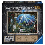 Ravensburger Puzzle Exit 4: Zemūdenē Ravensburger Puzzle Exit 4: Zemūdenē