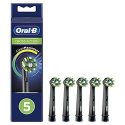 Braun Oral-B uzgaļi Cross Action Black Edition 5 gab. iepakojums