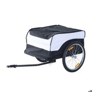 HOMCOM Fahrratu kravas piekabe Oxford 130 x 75 x 86 cm HOMCOM Fahrratu kravas piekabe Oxford 130 x 75 x 86 cm