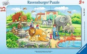Ravensburger Puzzle Ceļojums uz zoodārzu Ravensburger Puzzle Ceļojums uz zoodārzu
