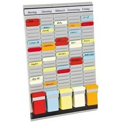 Franken Universal T-Karten-Plānotājs 5 Turētāji ar 20 Šķēlumiem Franken Universal T-Karten-Plānotājs 5 Turētāji ar 20 Šķēlumiem