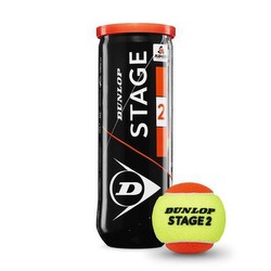 Dunlop Mini Teniss Stage 2 3er Dose