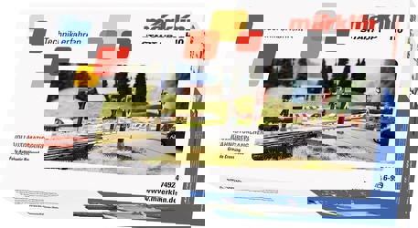 Märklin Start up - Pilnībā automātiska dzelzceļa pārbrauktuve (74924) Märklin Start up - Pilnībā automātiska dzelzceļa pārbrauktuve (74924)