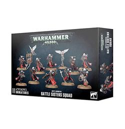 Games Workshop Warhammer 40.000 Adepta Sororitas Kaujas Māsas Vienība Games Workshop Warhammer 40.000 Adepta Sororitas Kaujas Māsas Vienība