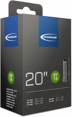 Schwalbe Fahrradschlauch AV 7A 40 mm Schwalbe Fahrradschlauch AV 7A 40 mm