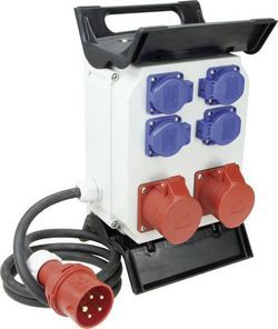 REV CEE-rozetes sadalītājs 4+2 IP 44 (0512592555)