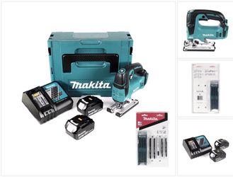 Makita DJV182RTJ + 2x Akumulators Makita DJV182RTJ + 2x Akumulators