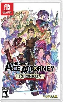Capcom The Great Ace Attorney Chronicles Switch Capcom The Great Ace Attorney Chronicles Switch