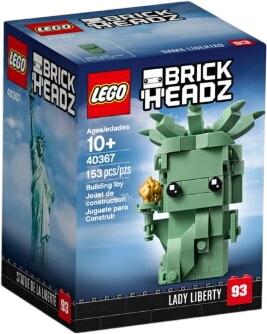 LEGO BrickHeadz Brīvības statuja (40367) LEGO BrickHeadz Brīvības statuja (40367)