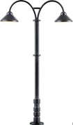 Viessmann Bahnsteigleuchte Baden-Baden dubultā 2 LED siltā baltā (6109)
