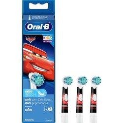 Braun Oral-B Kids Cars uzgaļi 3 gab. iepakojumā Braun Oral-B Kids Cars uzgaļi 3 gab. iepakojumā