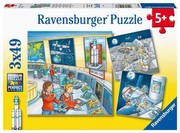 Ravensburger Puzzle Uz kosmosa misiju ar Tomu un Miju Ravensburger Puzzle Uz kosmosa misiju ar Tomu un Miju