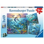 Ravensburger Puzzle Dzīvnieku pasaule okeānā Ravensburger Puzzle Dzīvnieku pasaule okeānā