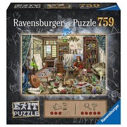 Ravensburger Exit Puzzle Mākslinieka darbnīca