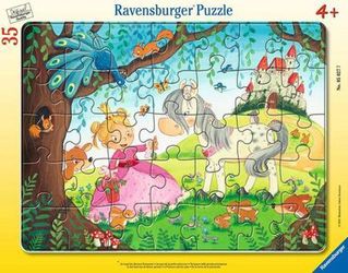 Ravensburger Puzzle Mazās princeses zemē Ravensburger Puzzle Mazās princeses zemē