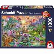 Schmidt Spiele Puzzle Apburtā Pūķu zeme Schmidt Spiele Puzzle Apburtā Pūķu zeme