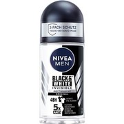 Nivea Men Black & White Invisible Deo Roll-on 50 ml