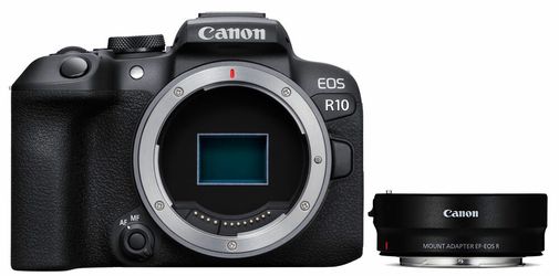 Canon EOS R10 + EF-EOS R Adapter Canon EOS R10 + EF-EOS R Adapter